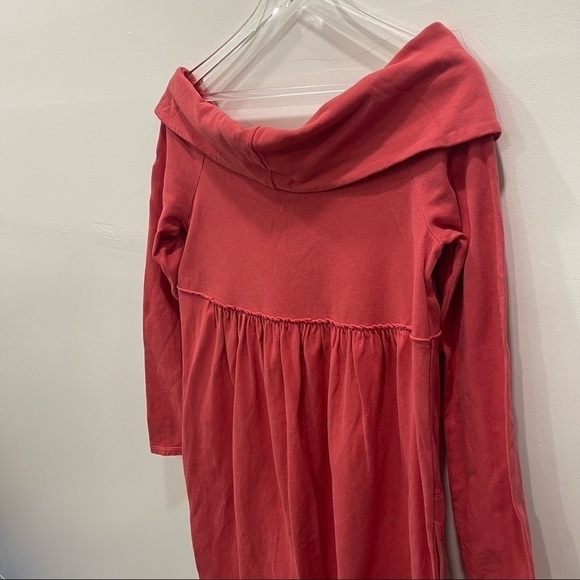 Anthropologie Saturday Sunday Off The Shoulder Cocoon Dress Cotton XS - Picture 9 of 9